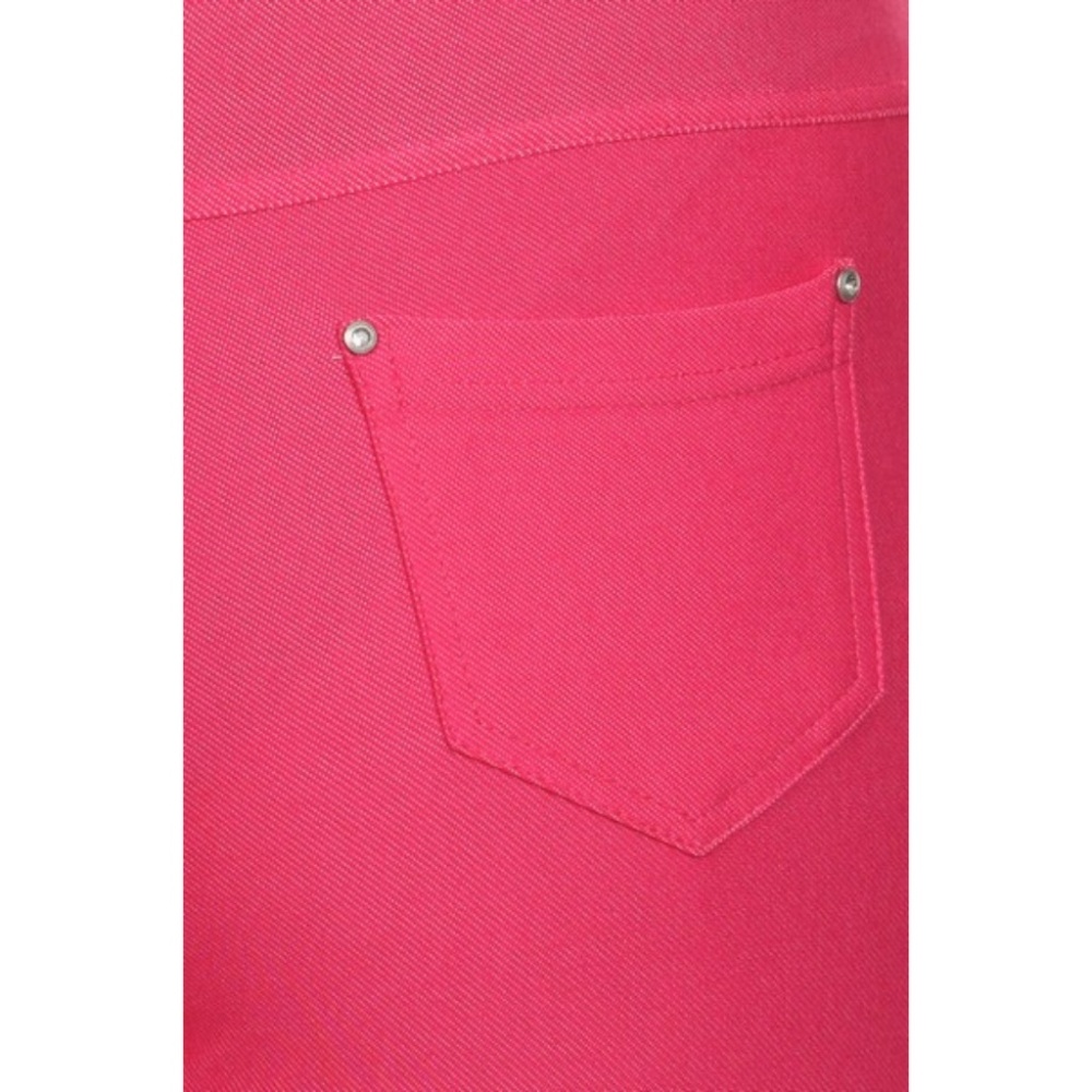 Stretchy Leggings Jeggings Plus Size Pants Fuchsia - Picture 5 of 6